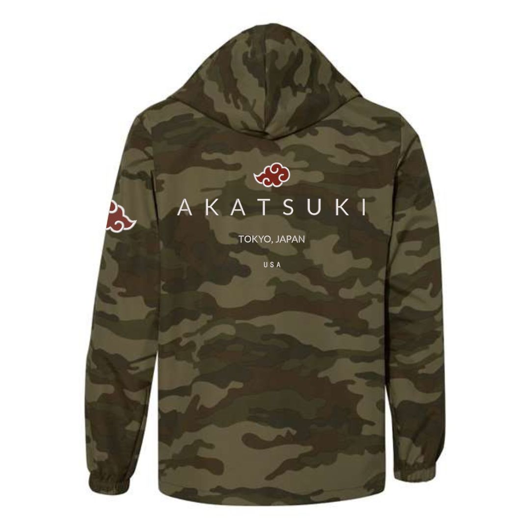 Clouds Windbreaker - Embroidered in 3 Areas (Camo)