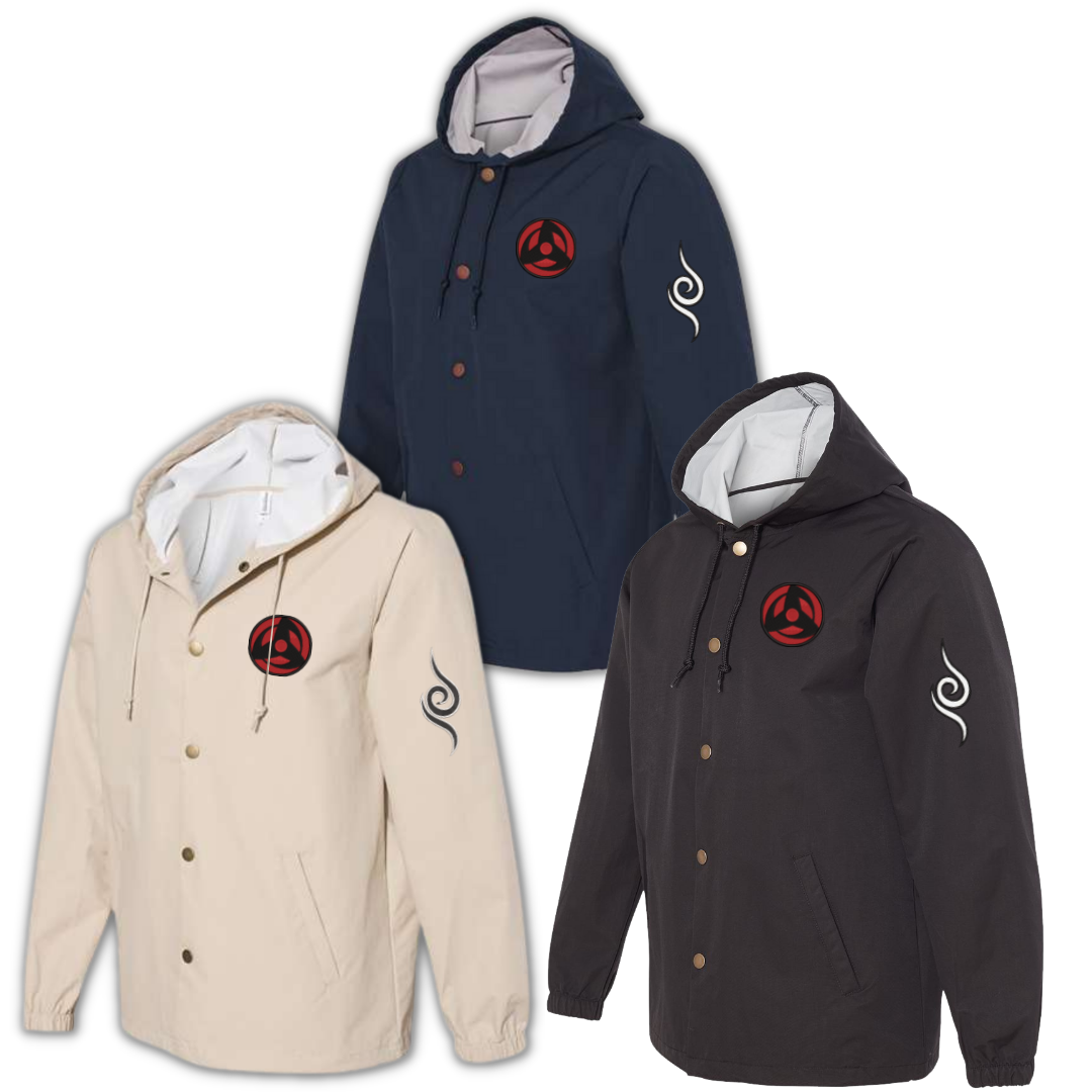 Ninja Windbreaker - Embroidered in 3 Areas