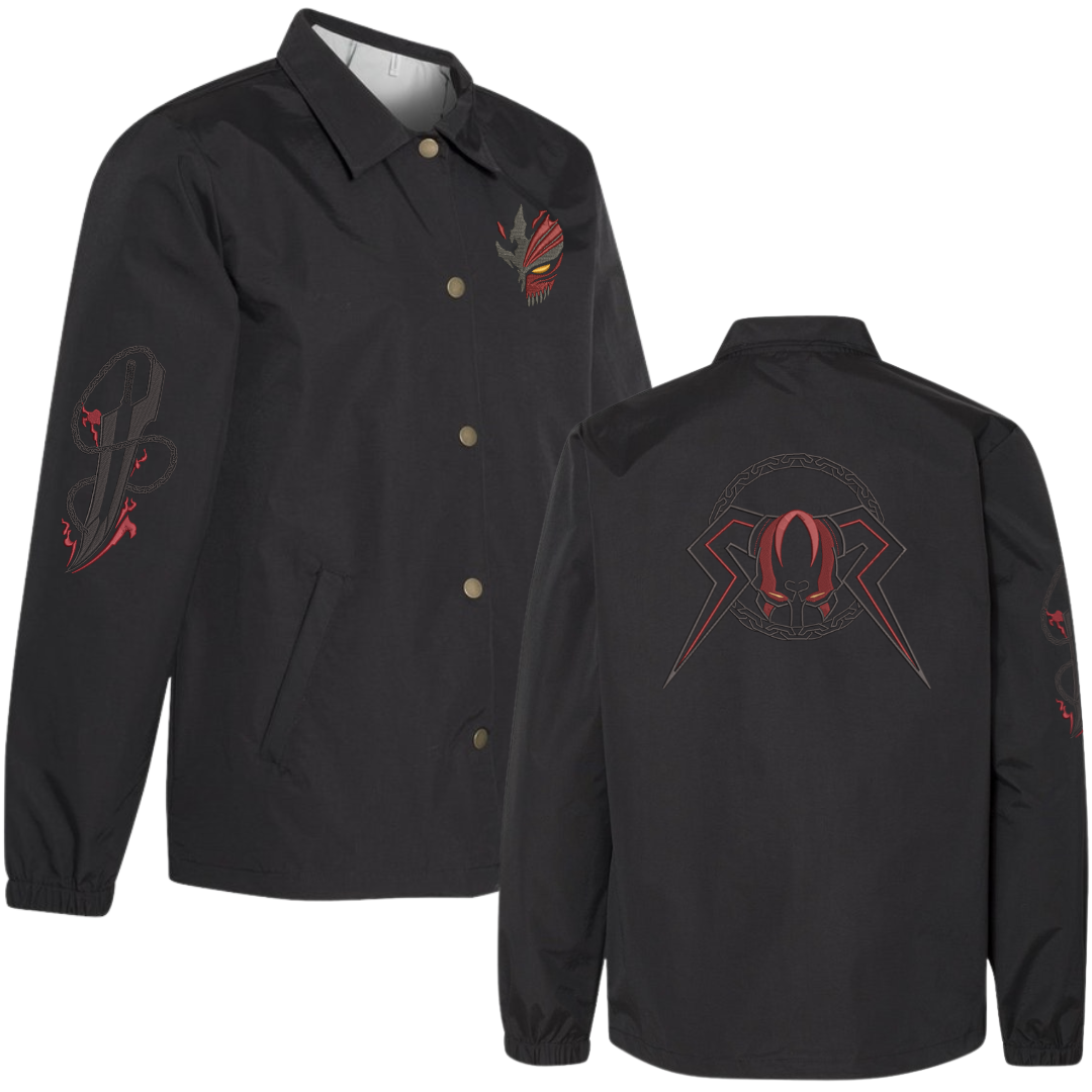 Hollow-Bankai Windbreaker - Embroidered in 3 Areas