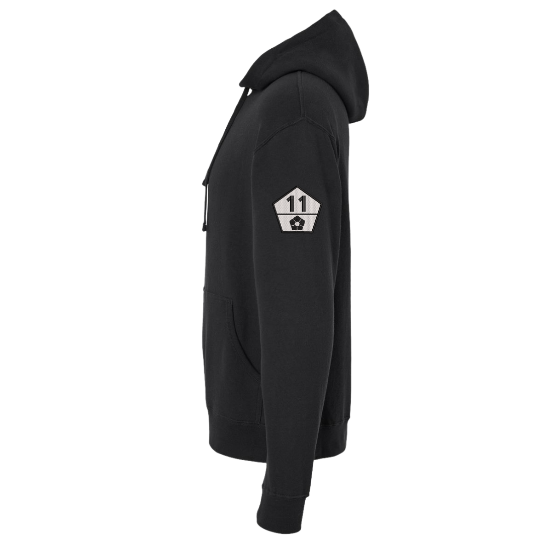 B-Lock Ranks Black Hoodie (Embroidered in 2 Areas)