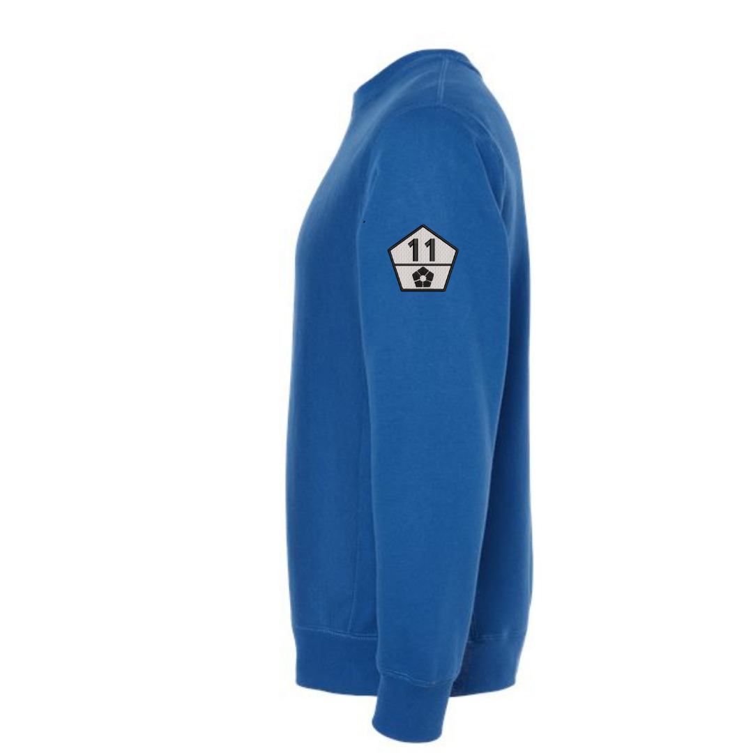 B-Lock Ranks Blue Crewneck (Embroidered in 2 Areas)