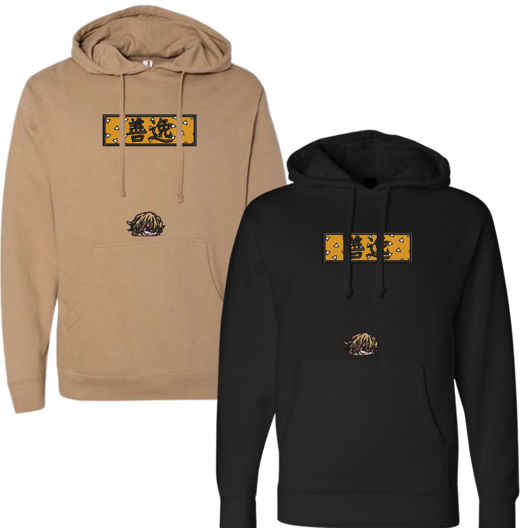 Zen's Name Hoodie (Embroidered in 2 Areas)
