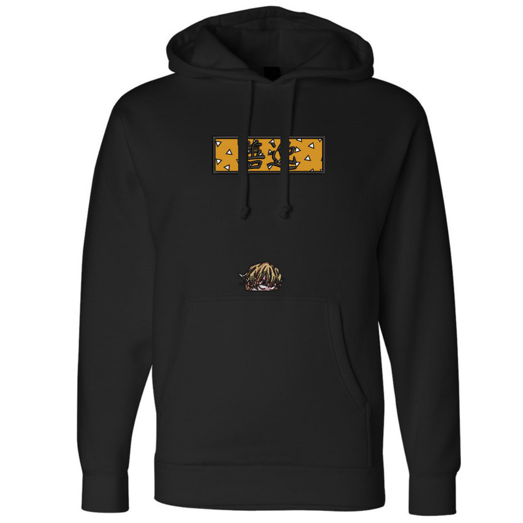 Zen's Name Hoodie (Embroidered in 2 Areas)