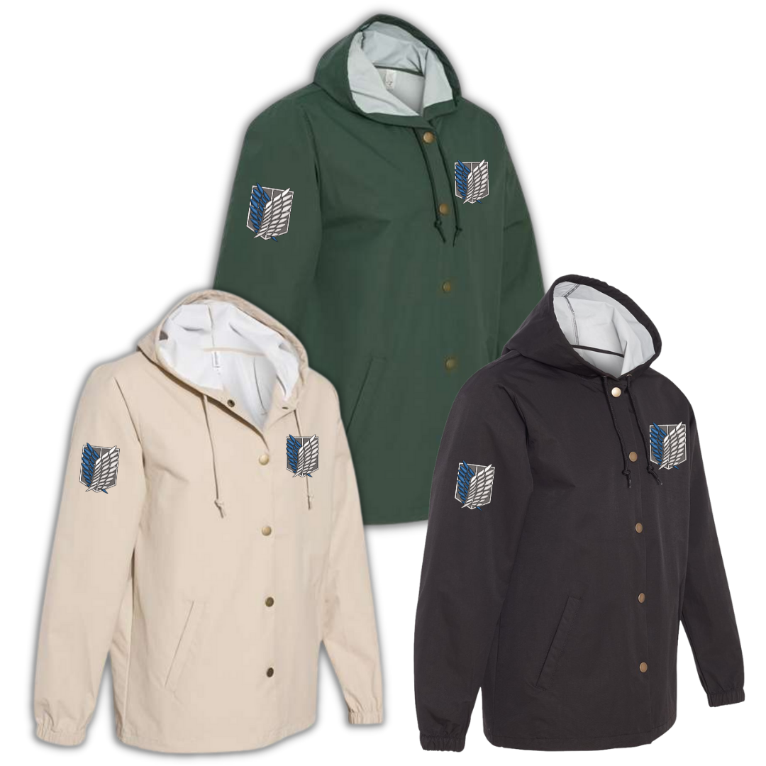 Scouts Windbreaker -Embroidered in 3 Areas