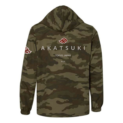 Clouds Windbreaker - Embroidered in 3 Areas (Camo)