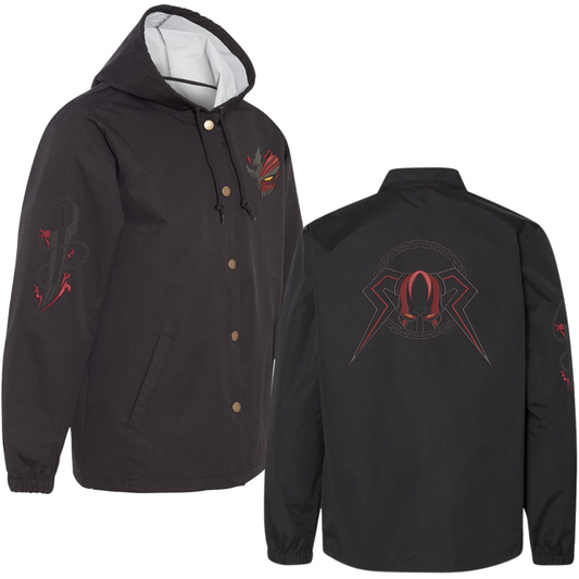 Hollow-Bankai Windbreaker - Embroidered in 3 Areas