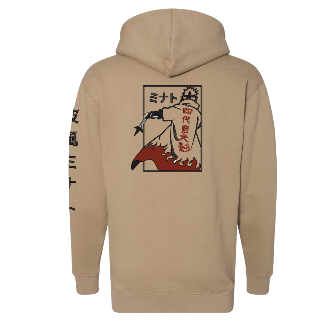 Hoekage Hoodie - Embroidered in 3 Areas