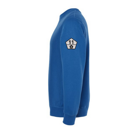 B-Lock Ranks Blue Crewneck (Embroidered in 2 Areas)
