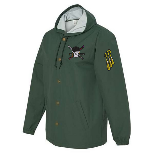 Swordsman Windbreaker - Embroidered in 3 Areas